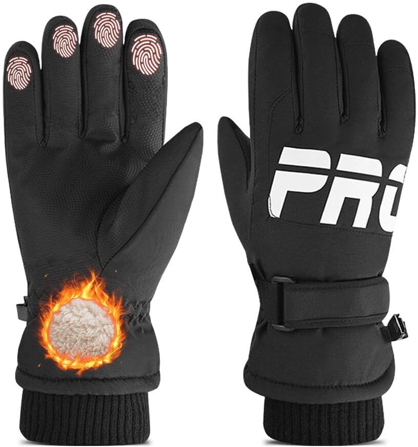 lqz Printed Winter Men Gloves-picture-39