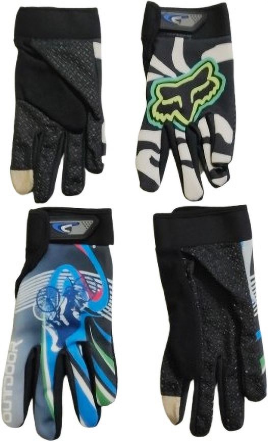Printed Winter Men Gloves-image-39