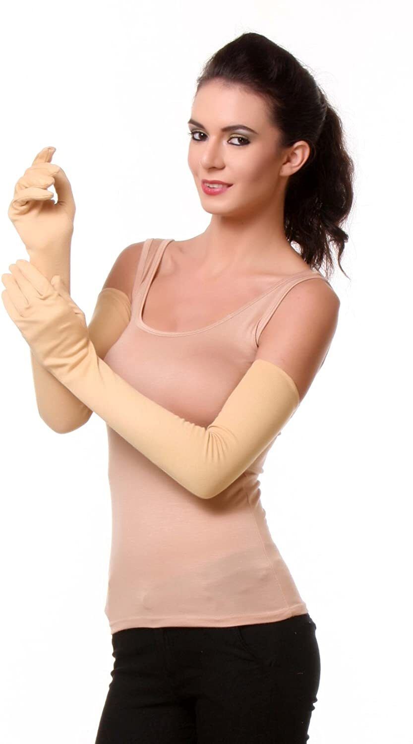 Solid Protective Women Gloves