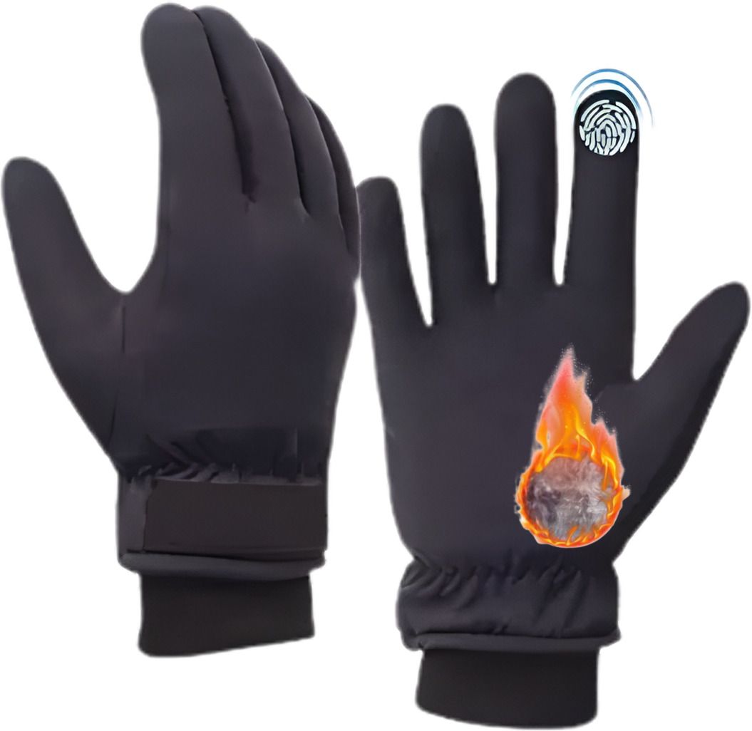 essenzo Solid Winter Men Gloves-picture-36