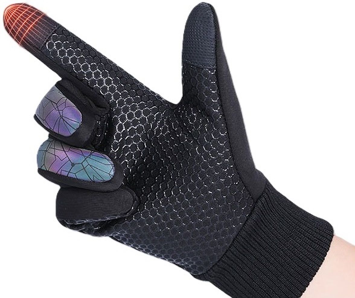 Printed Winter Men Gloves-image-35