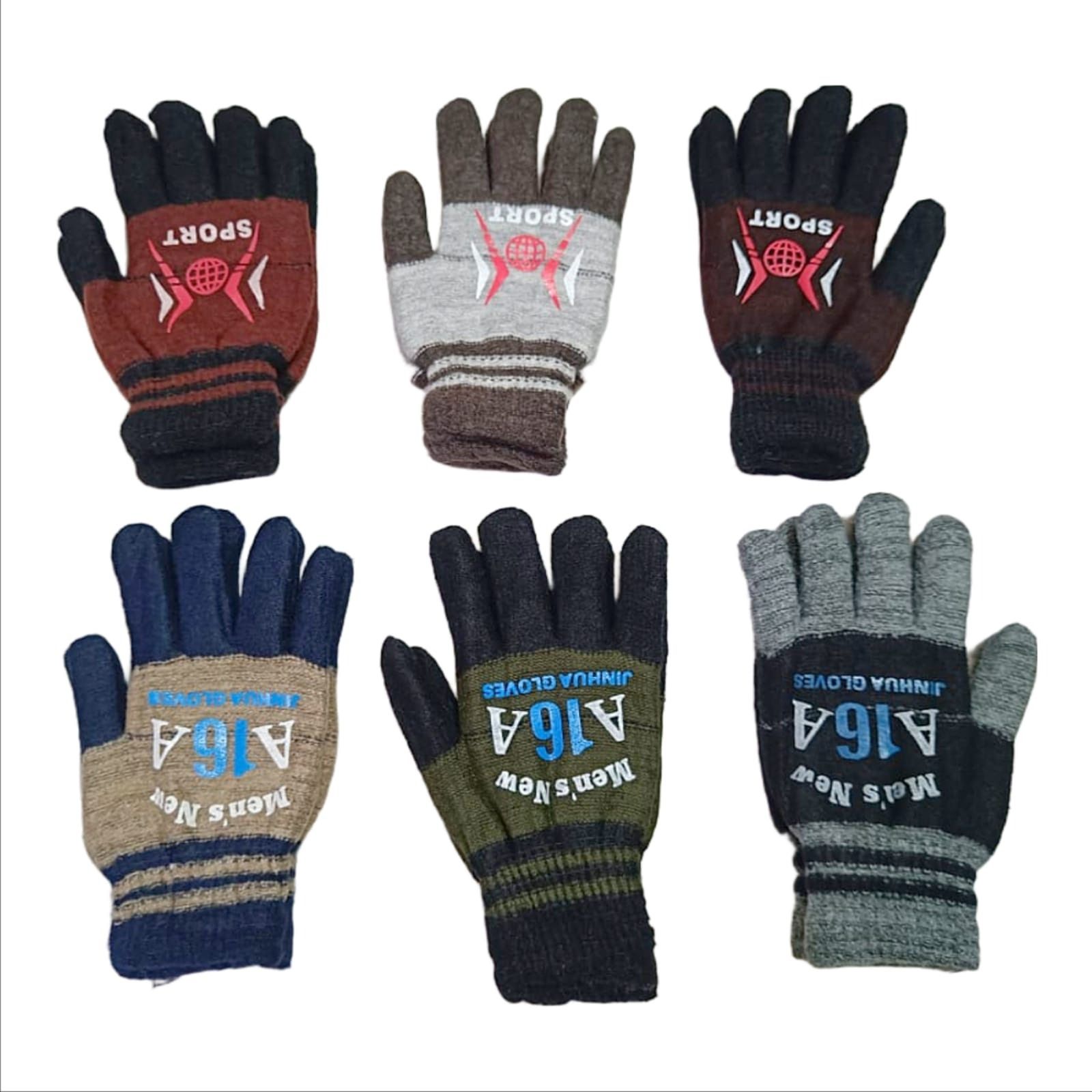 palmlon Printed Winter Men Gloves-picture-36