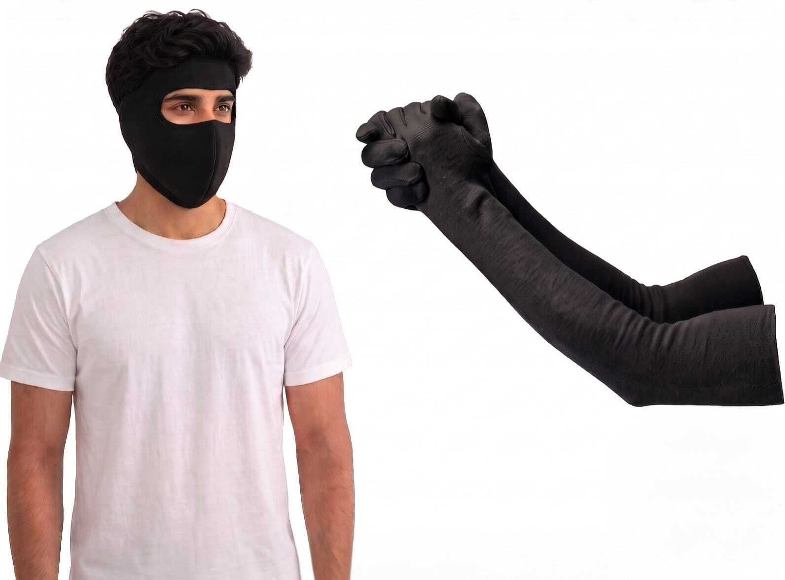 Face Mask and Hand Gloves for Men & Women Combo-image-40