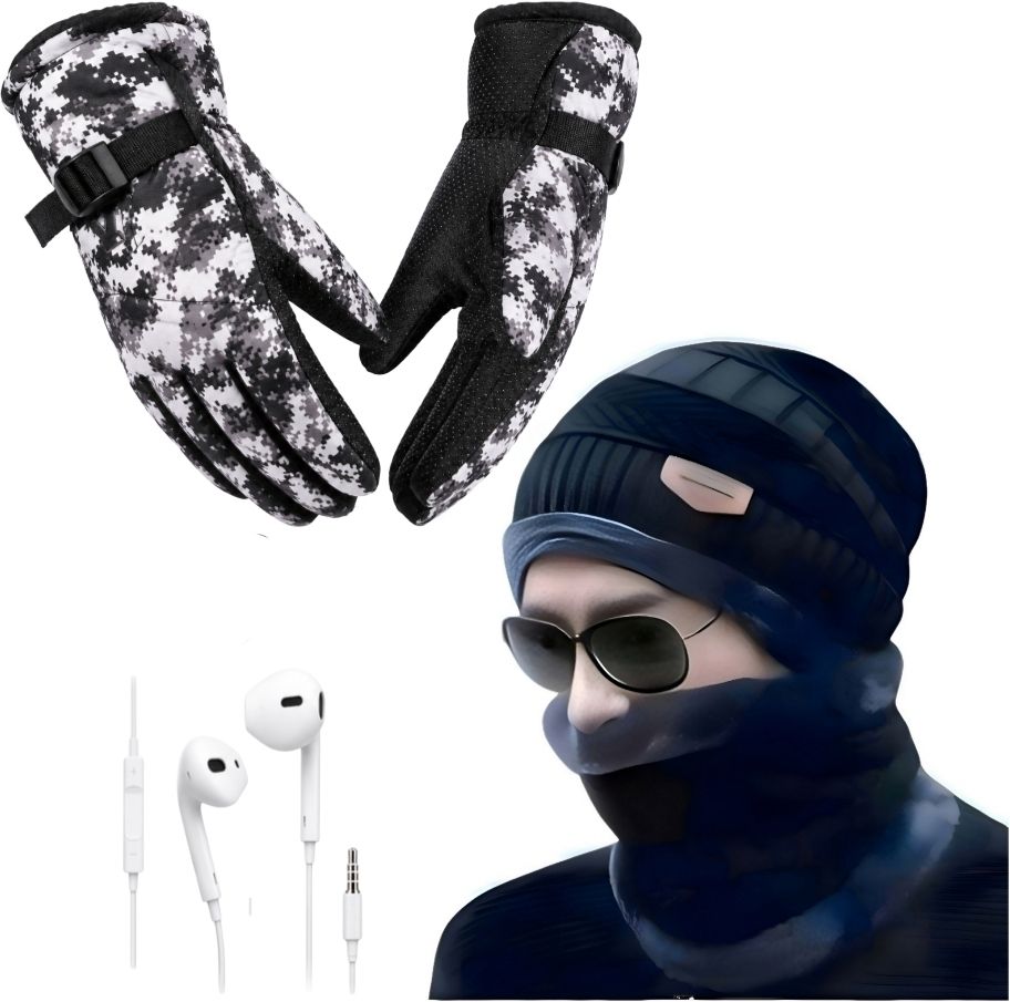 kkhatu1 Self Design Winter Men Gloves-picture-39