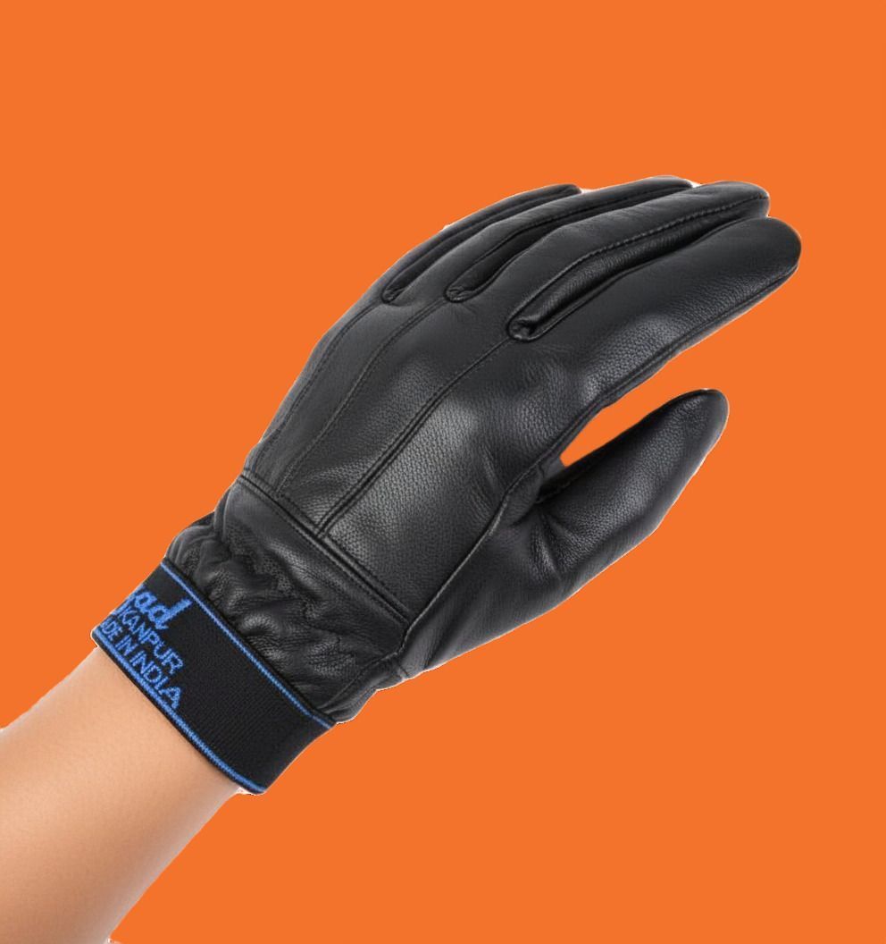 azad Solid, Self Design Winter Men Gloves-picture-27