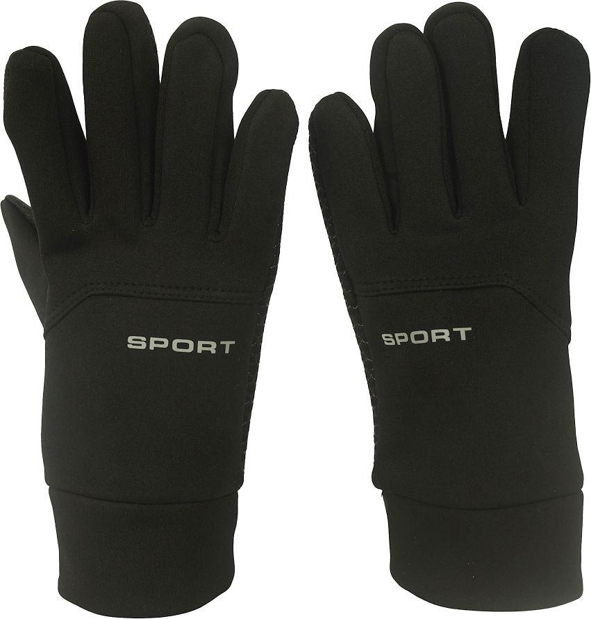 Solid Winter Men Gloves-image-14