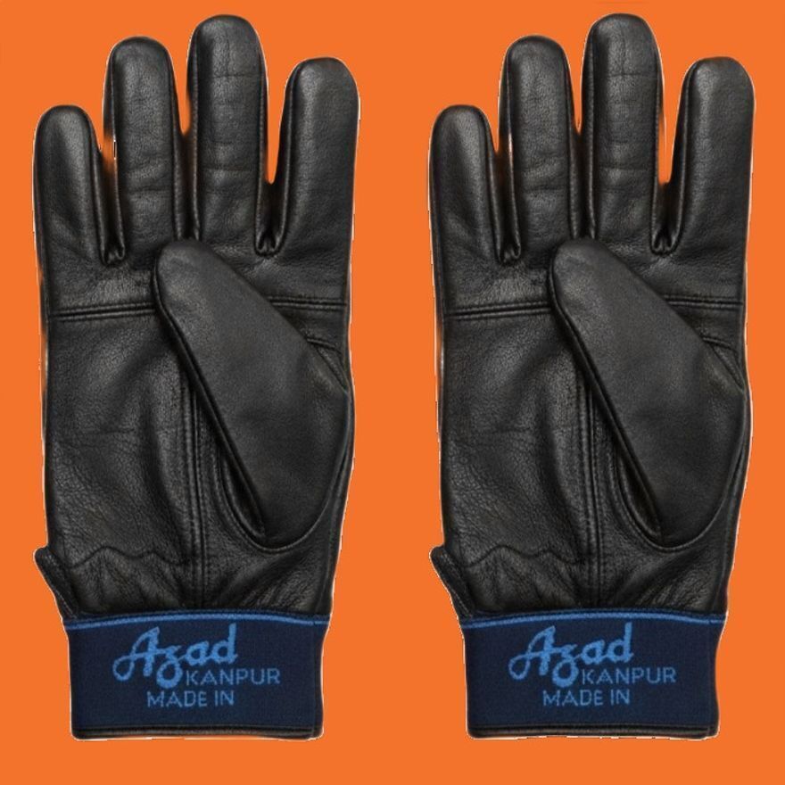 azad Self Design, Solid Winter Men Gloves-picture-13