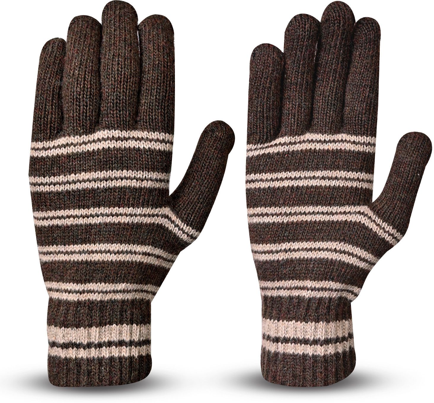 sfab Striped, Self Design, Printed Winter Men Gloves-picture-40