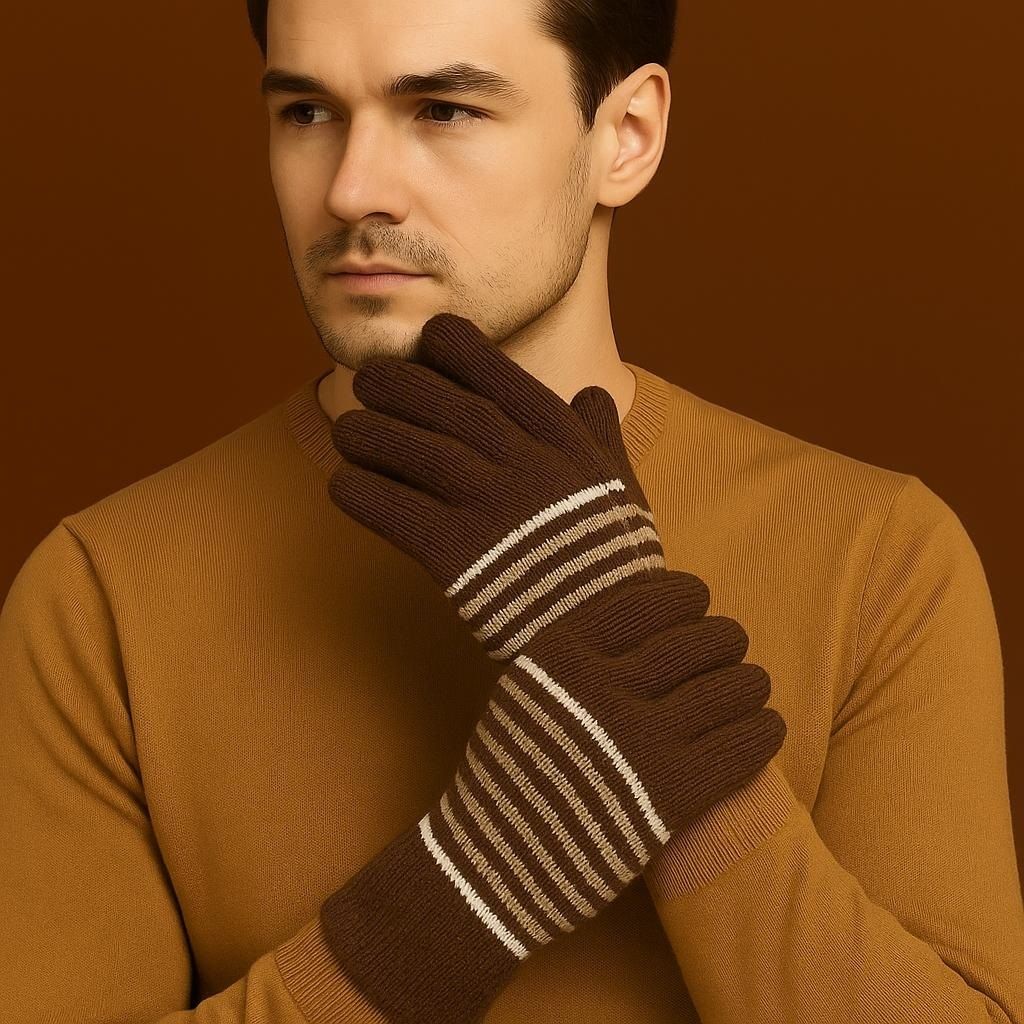 loom legacy Striped Winter Men Gloves-picture-21