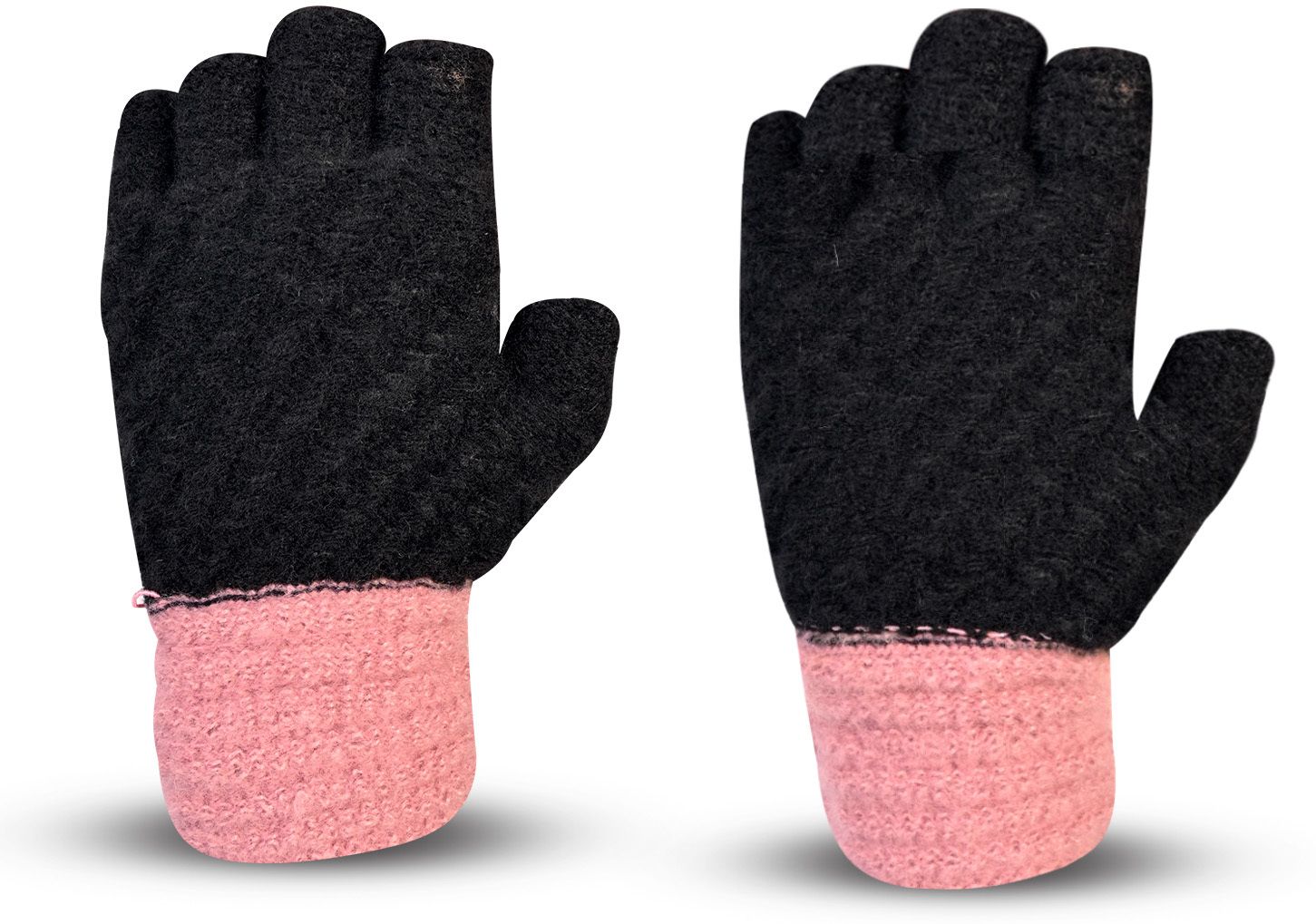loom legacy Solid, Self Design, Woven Winter Men Gloves-picture-16