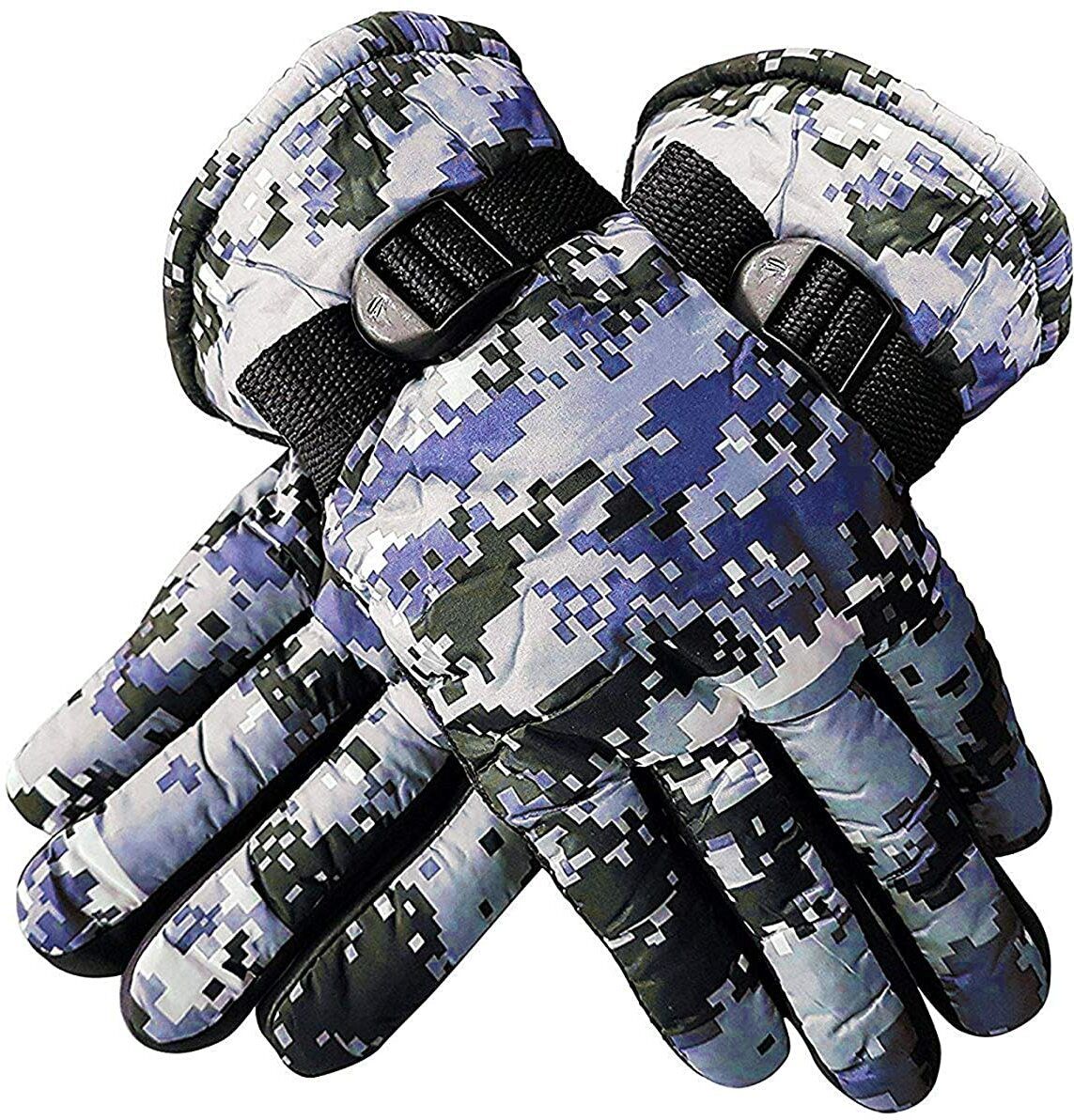 Printed Winter Men Gloves