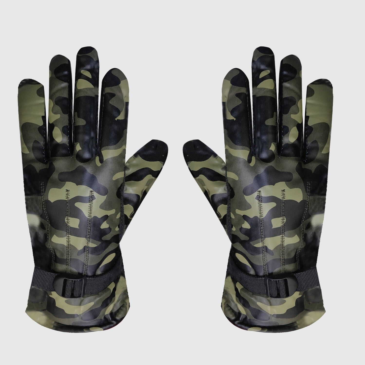 Printed Winter Men Gloves-image-9