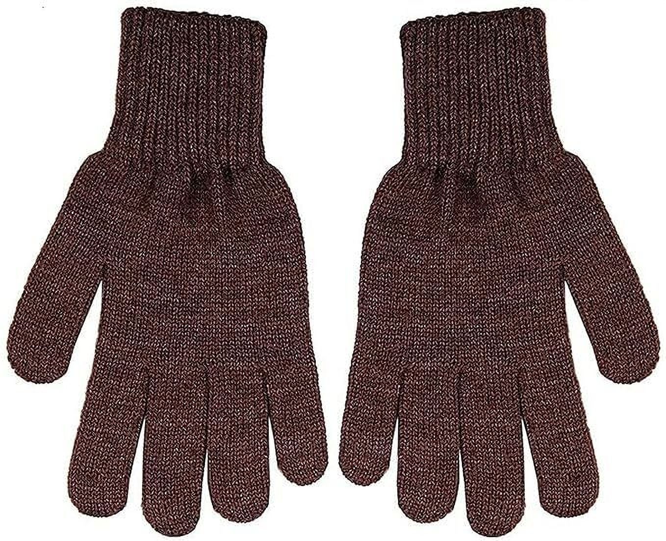 Solid Winter Men Gloves