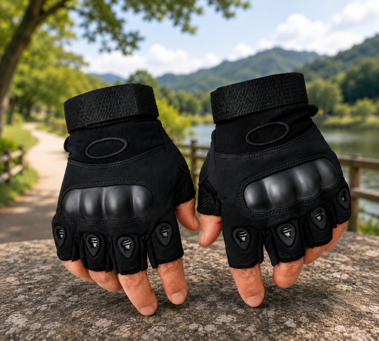 paanakin Solid Protective Men Gloves-picture-24
