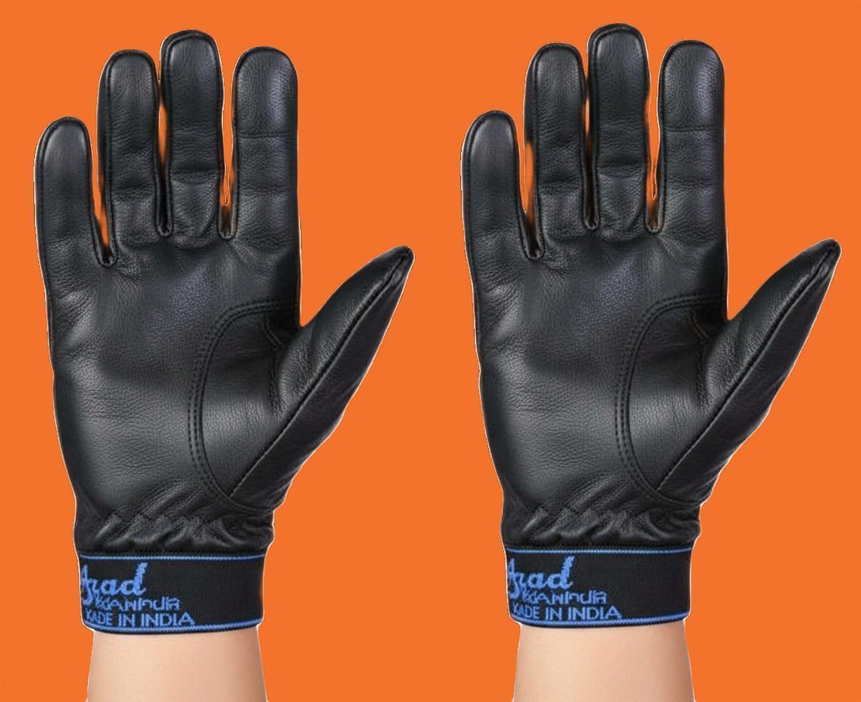 azad Solid, Self Design Winter Men Gloves-picture-20