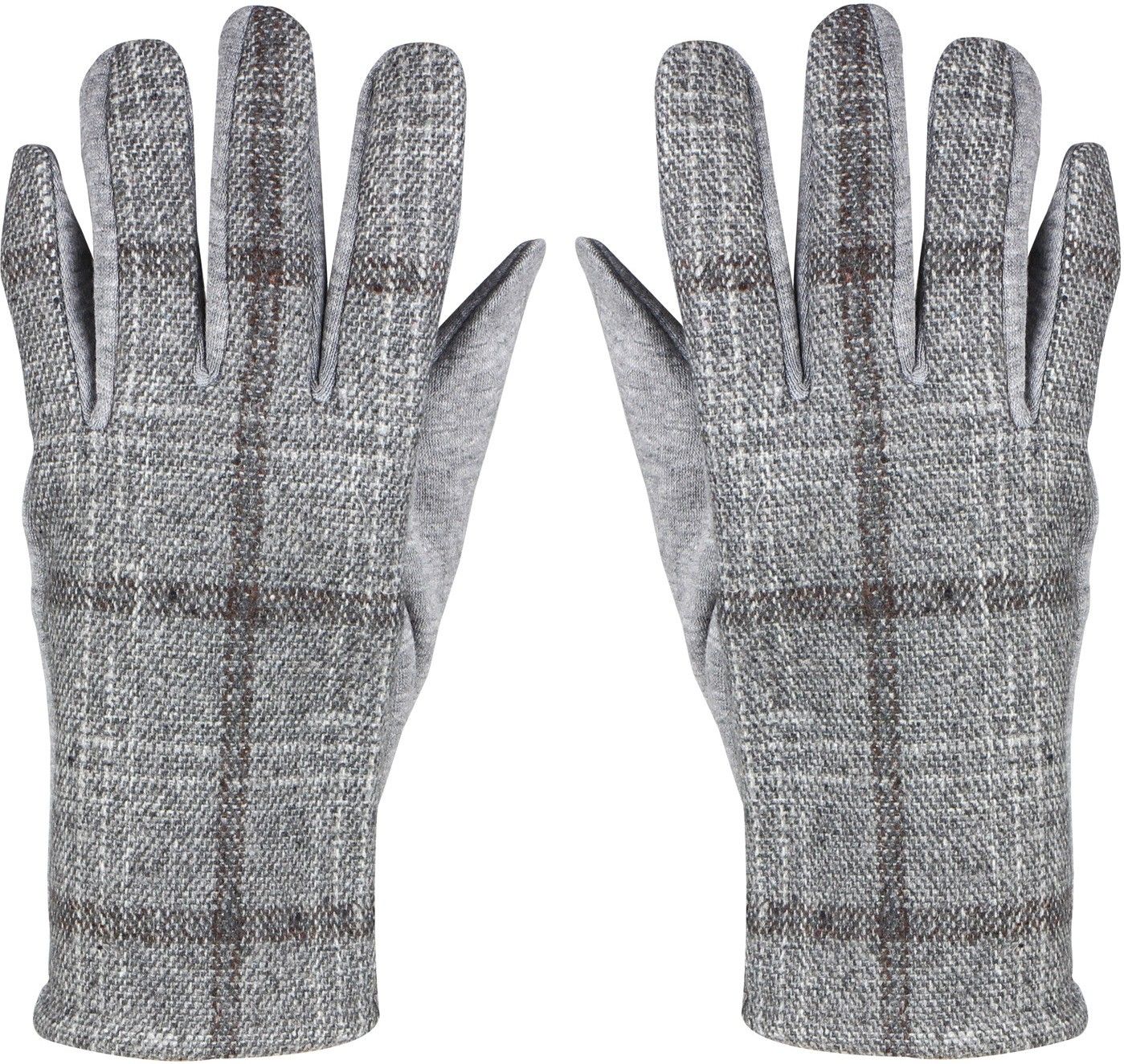 bonjour Self Design Winter Men Gloves-picture-18