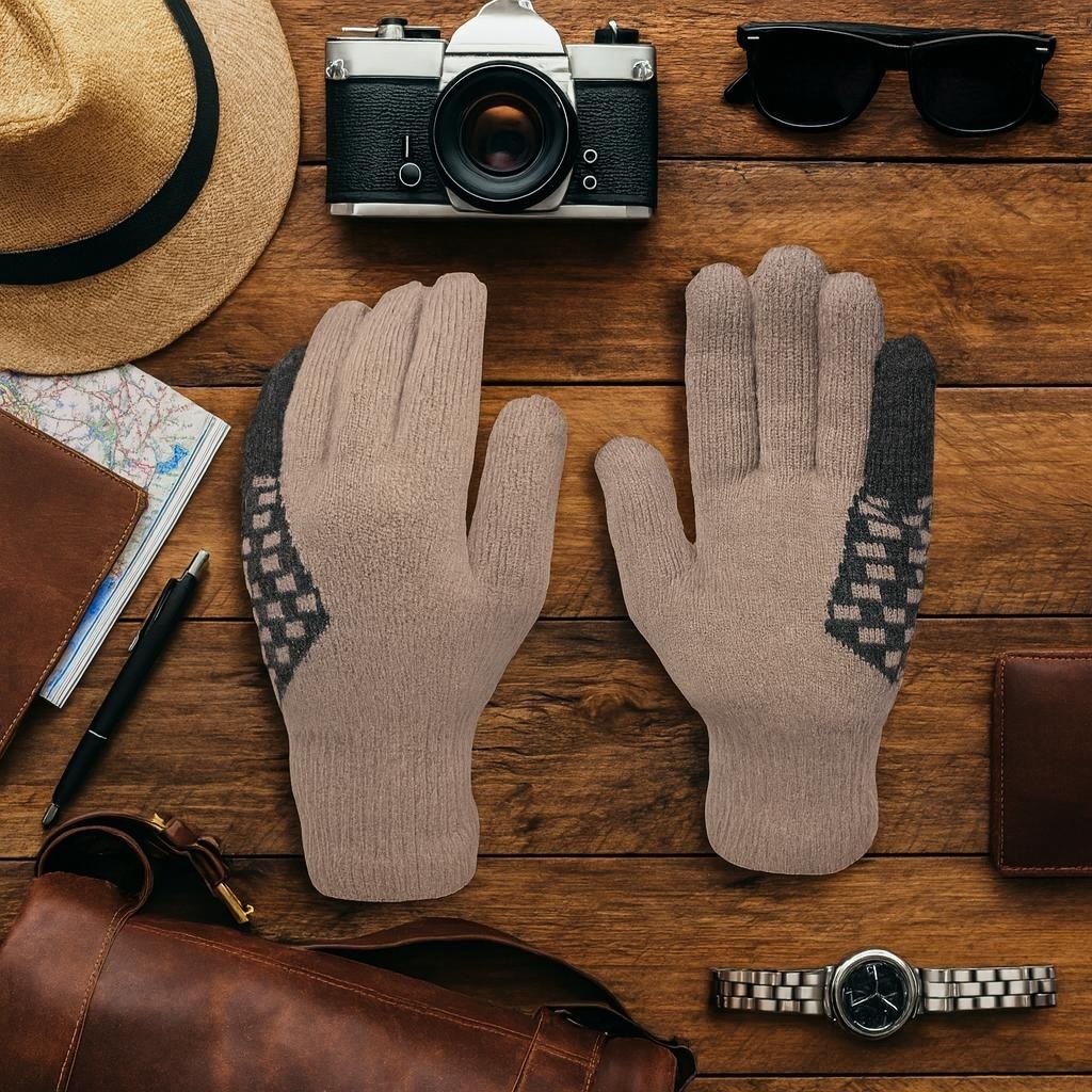 loom legacy Solid, Self Design Winter Men Gloves-picture-28