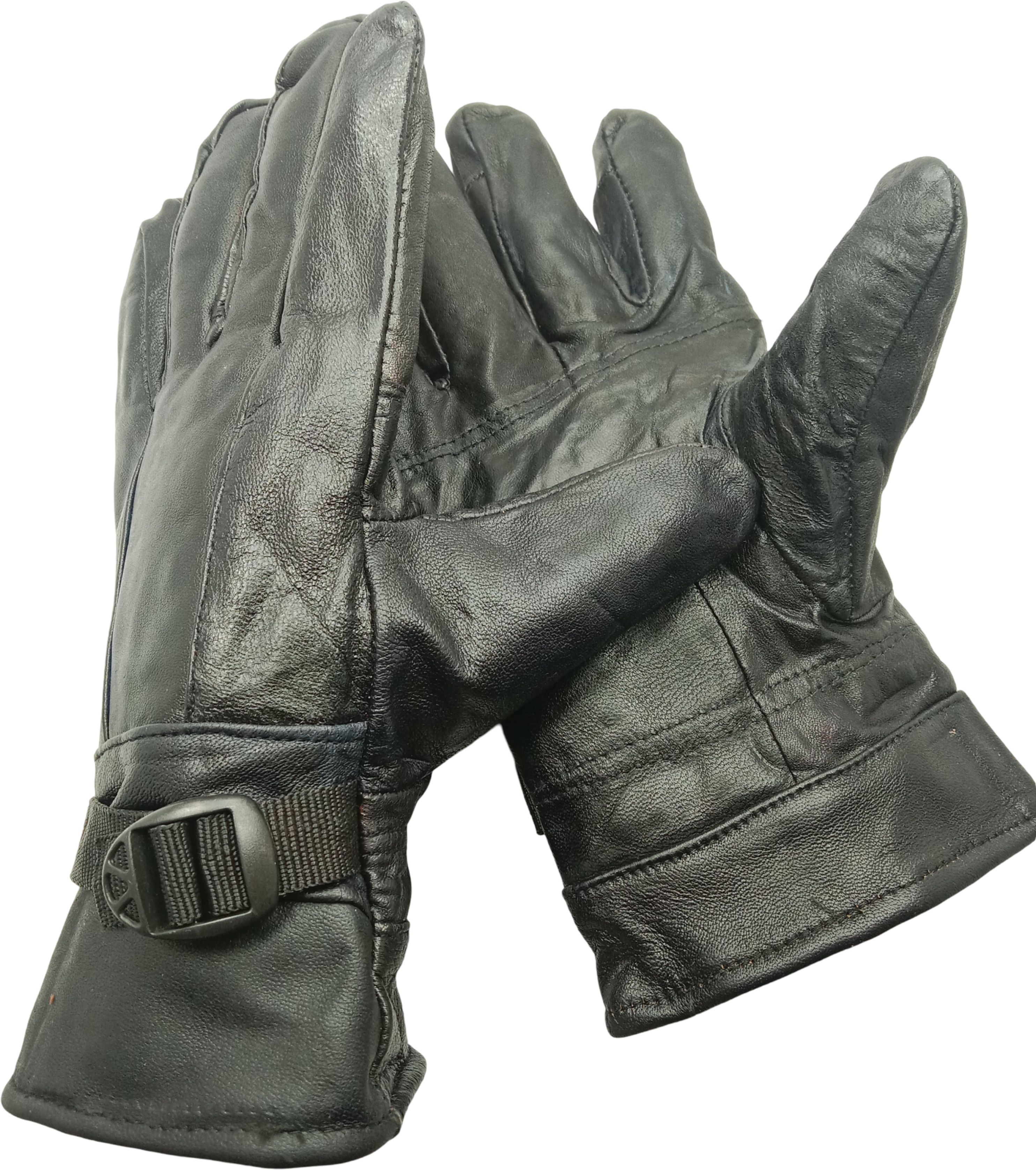 saiqa Solid Winter Men Gloves-picture-11