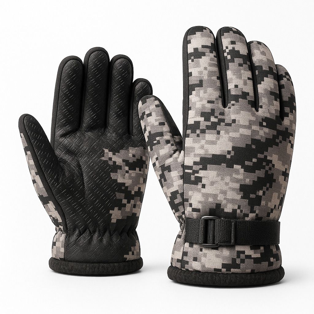 khatudsk Solid Winter Men Gloves-picture-23