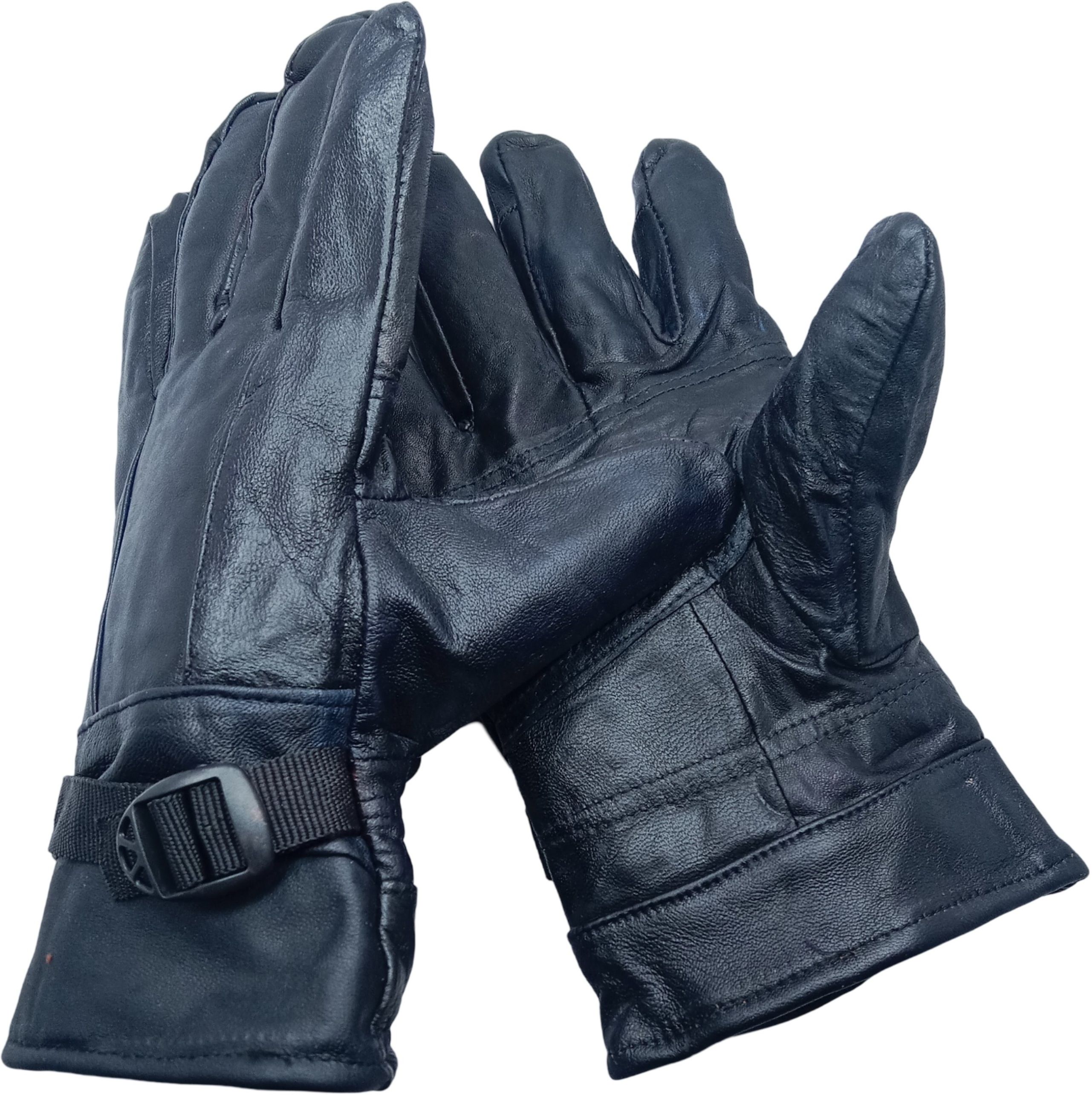 saiqa Solid Winter Men Gloves-picture-22