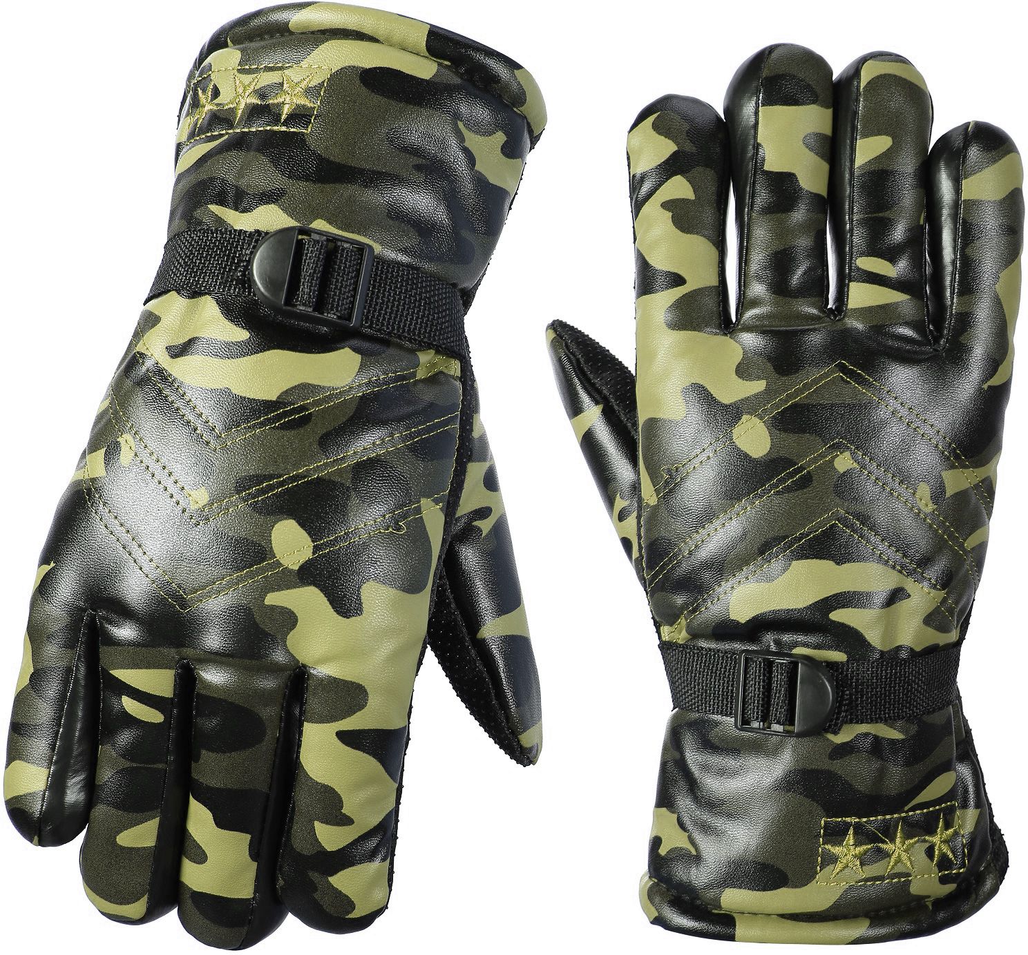 frackson Solid Winter Men Gloves-picture-31