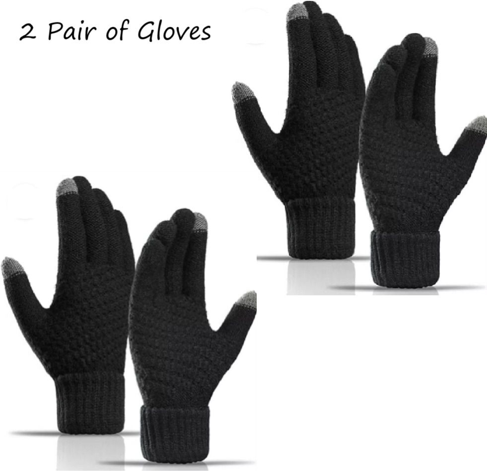 qinpin Solid Winter Men Gloves-picture-12