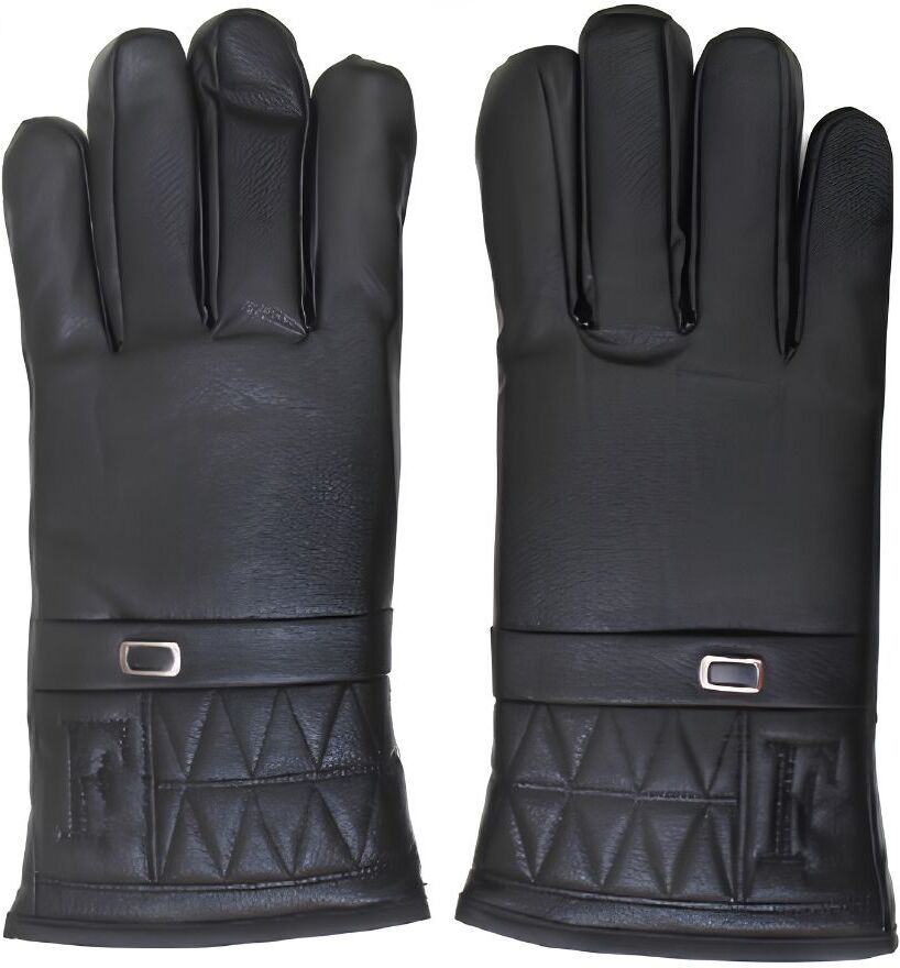 Solid Winter Men Gloves-image-45