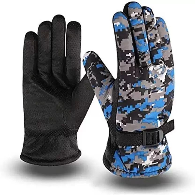 wisegrain choice Printed Winter Men Gloves-picture-17