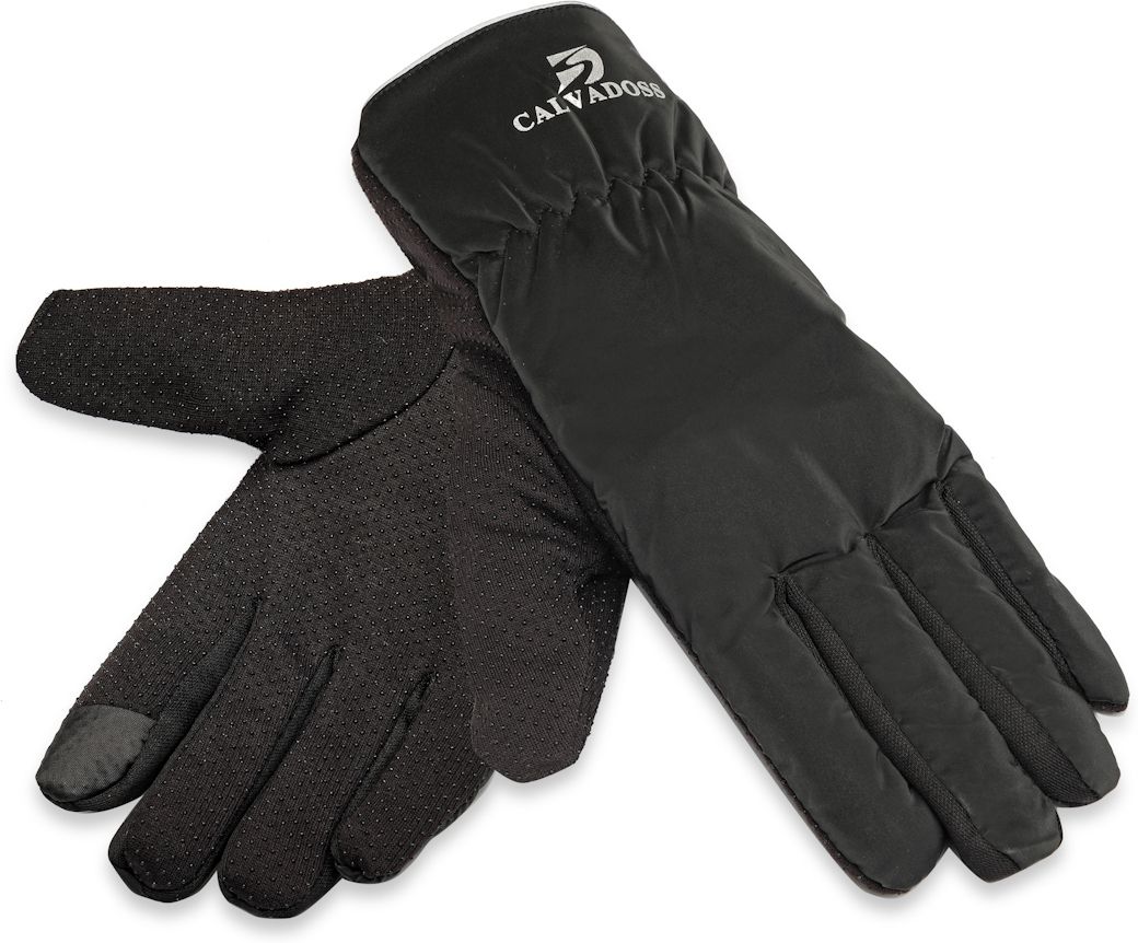 Solid Winter Men Gloves-image-20