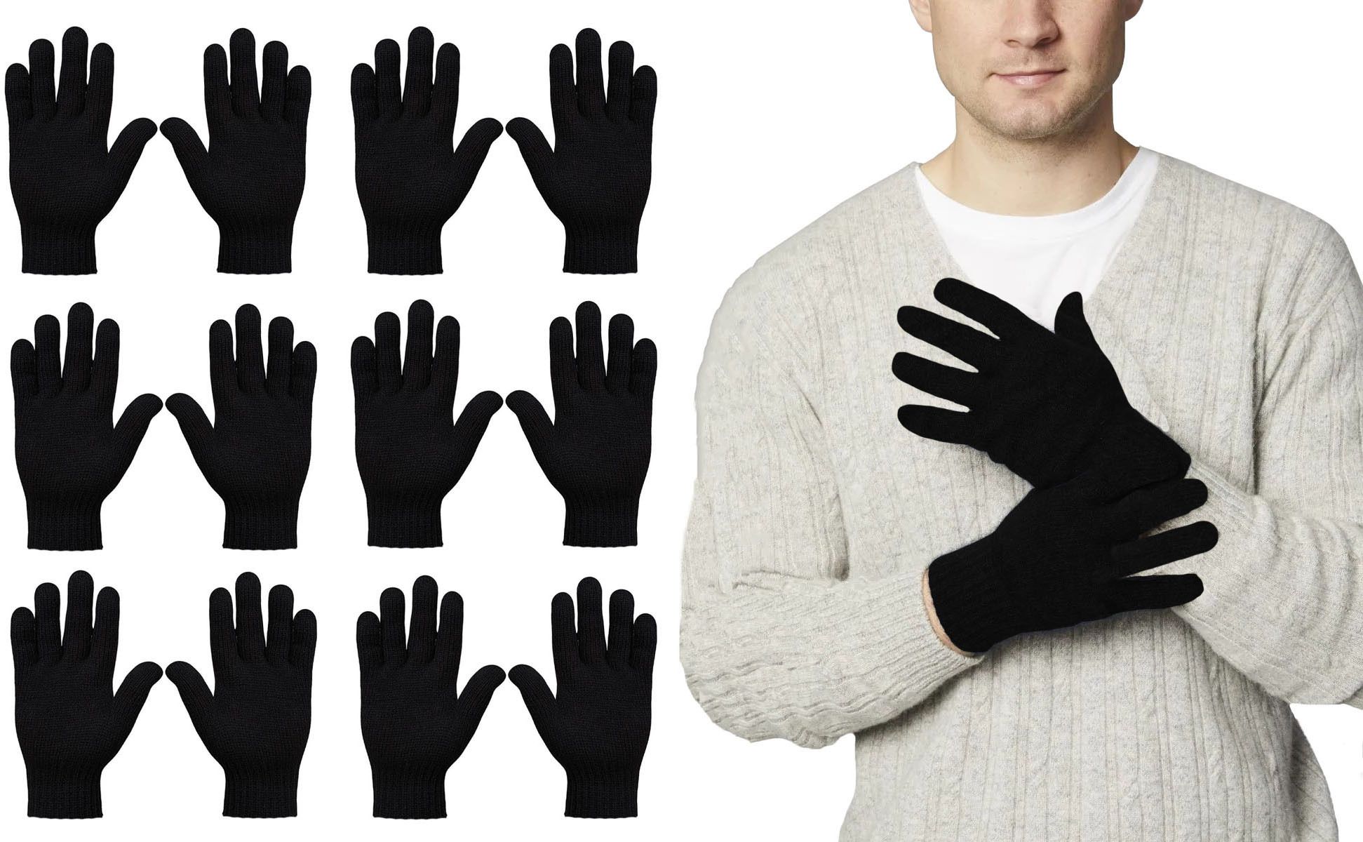 kronado Solid Winter Men Gloves-picture-27