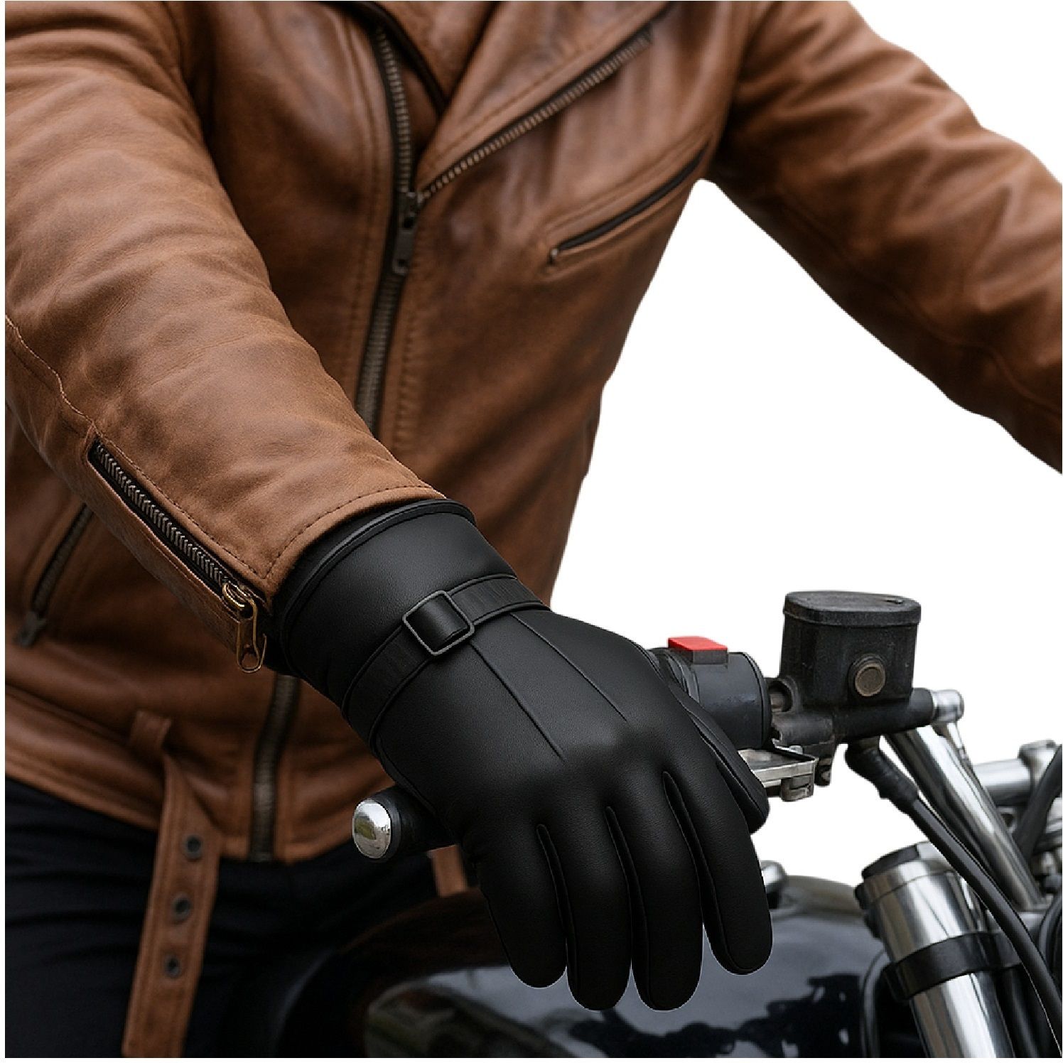 tln the lury nation Solid Winter Men Gloves-picture-17