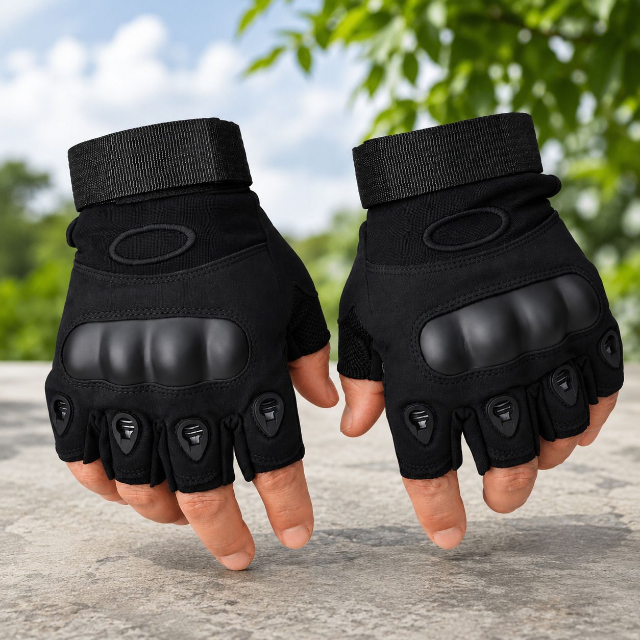 paanakin Solid Protective Men Gloves-picture-36