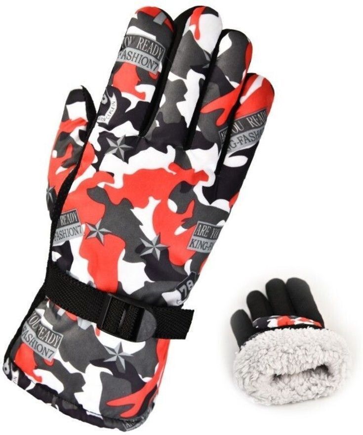 kavora Printed Winter Men Gloves-picture-15