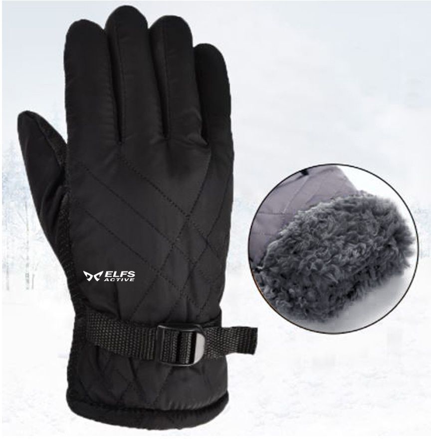 Printed Winter Men Gloves