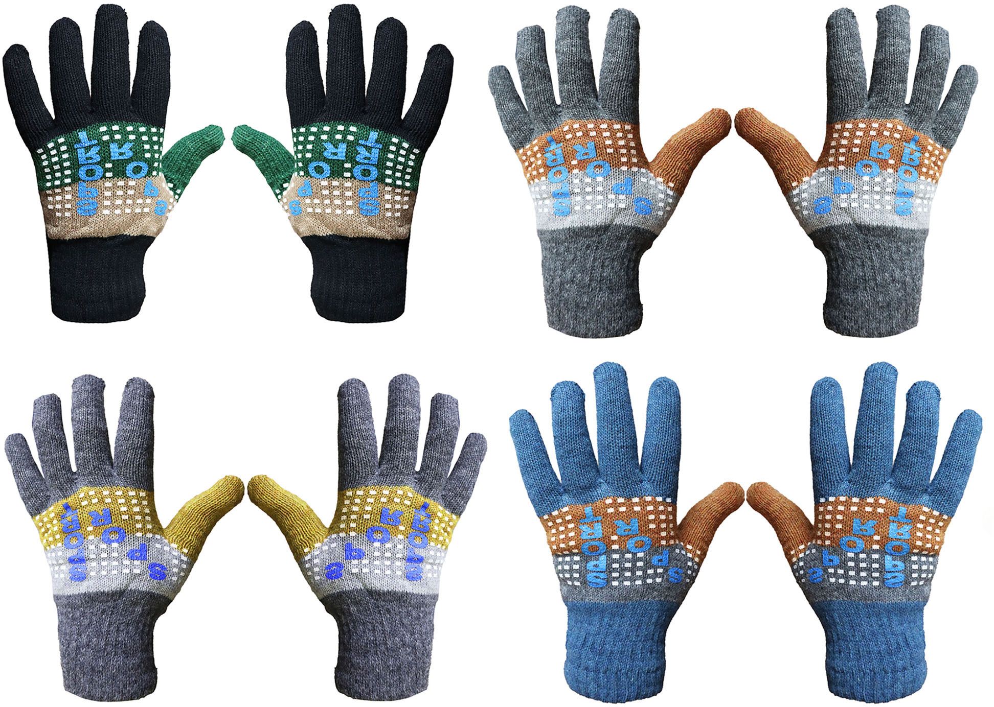 kronado Printed Winter Men Gloves-picture-26