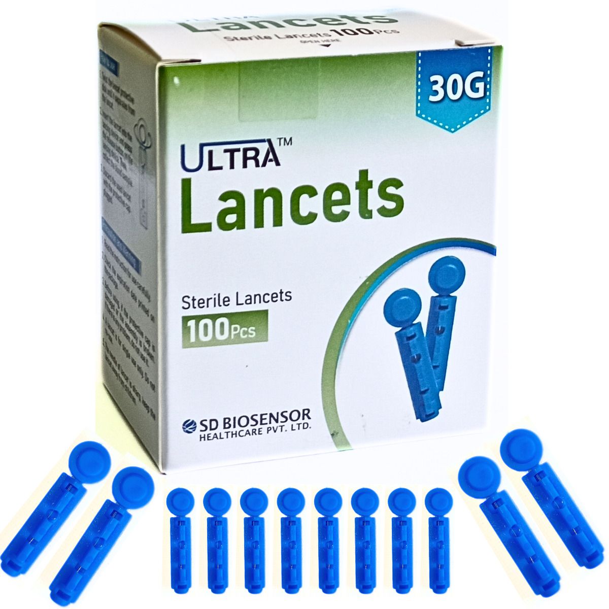 STANDARD Disposable Sterile Round Blood Needle Ultra thin - Glucometer Lancets-picture-13