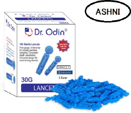 Ashni Lancets Dr Odin Glucometer Needle Designed for Safe & Hassle-Free Testing Glucometer Lancets-image-1