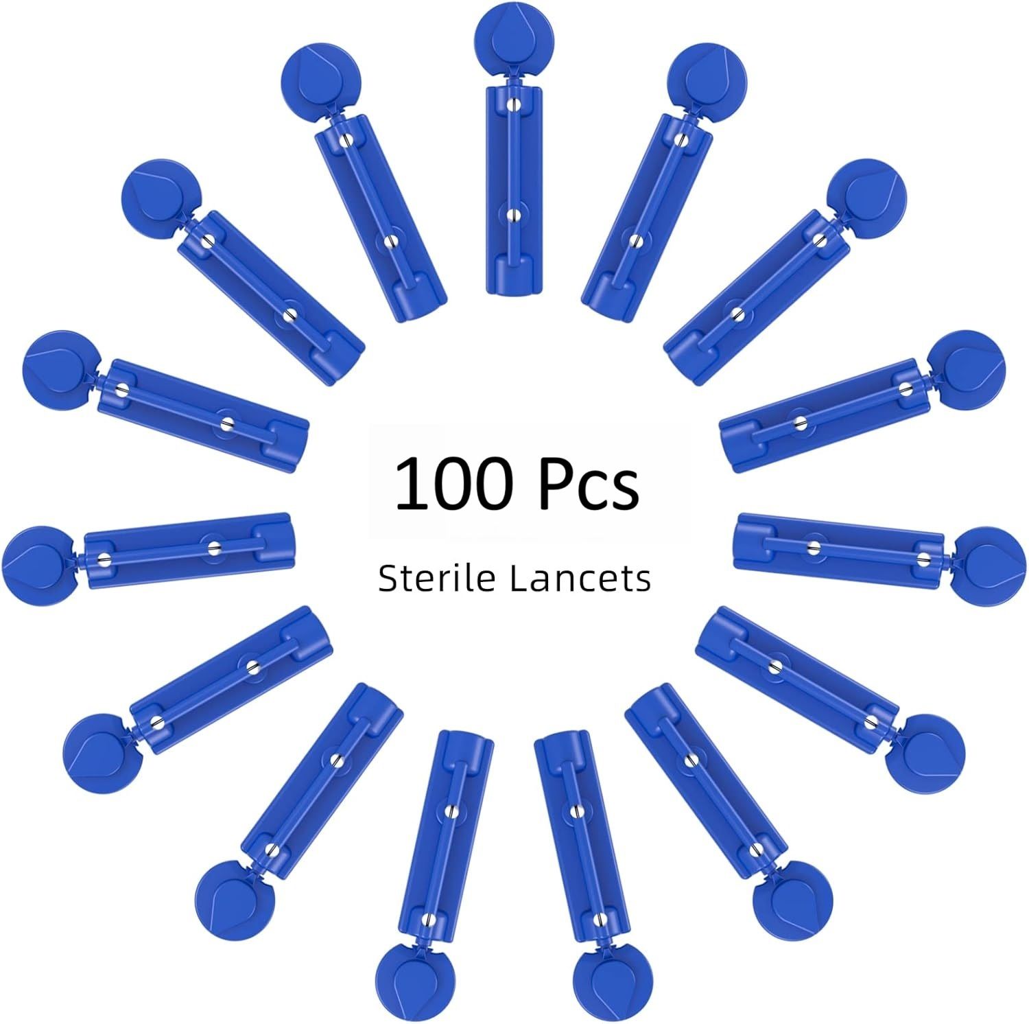 ADZECT Round Blood Lancet Ultra Thin Glucometer Lancets-picture-18