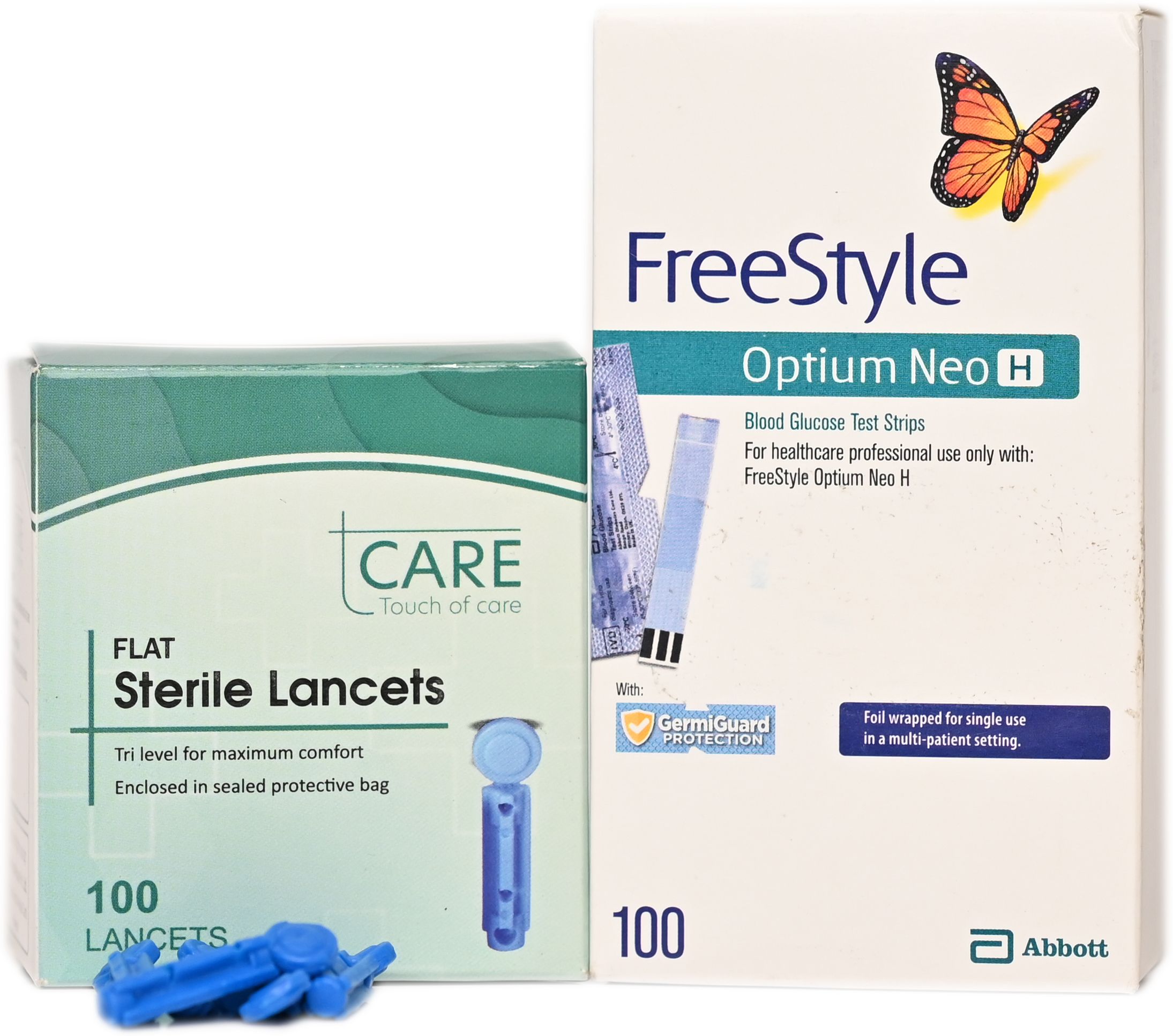 Tcare FreeStyle Opitum Neo H Glucometer Lancets-picture-13