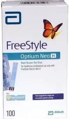FreeStyle Optium NeoH 100 Glucometer Strips-picture-17