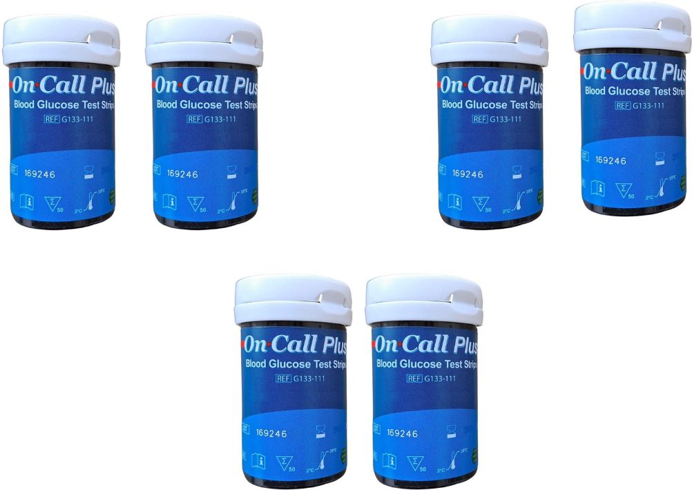NSC On Call Plus AC300 300 Glucometer Strips- 300 Glucometer Strips-image-42