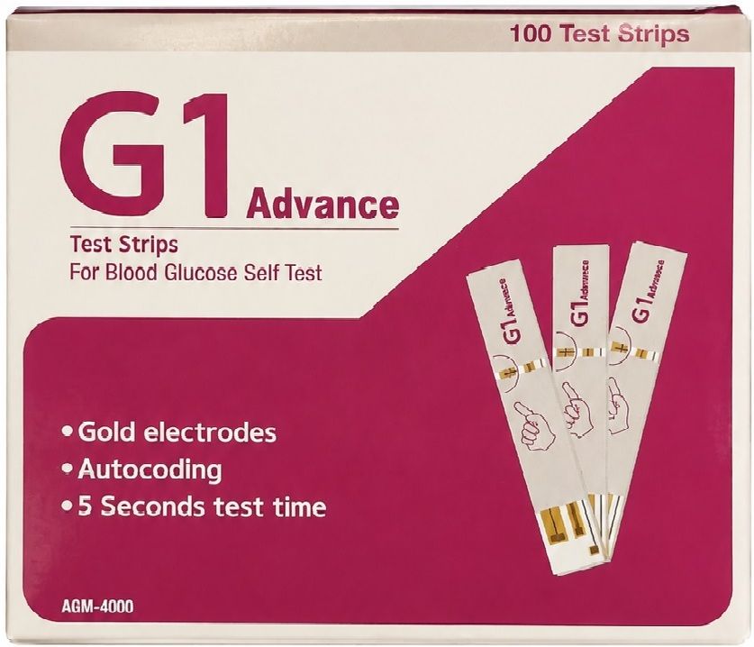 Alere G1 Advance Test strips 100 Glucometer Strips-image-46