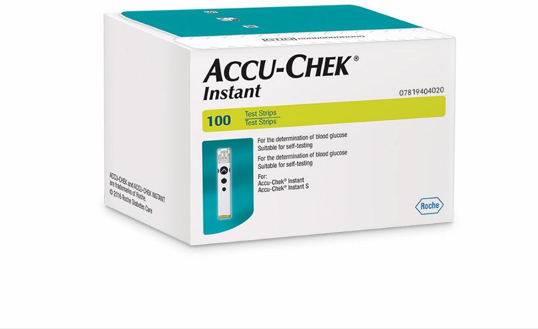 ACCU-CHEK Instant Test Strips(50*2)|For use with Accu Chek Instant & Instant S Glucometer| 100 Glucometer Strips-image-46