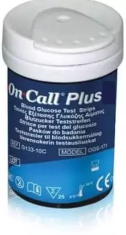 Cityhealth On Call Plus 150 strips long expiry 150 Glucometer Strips-picture-17
