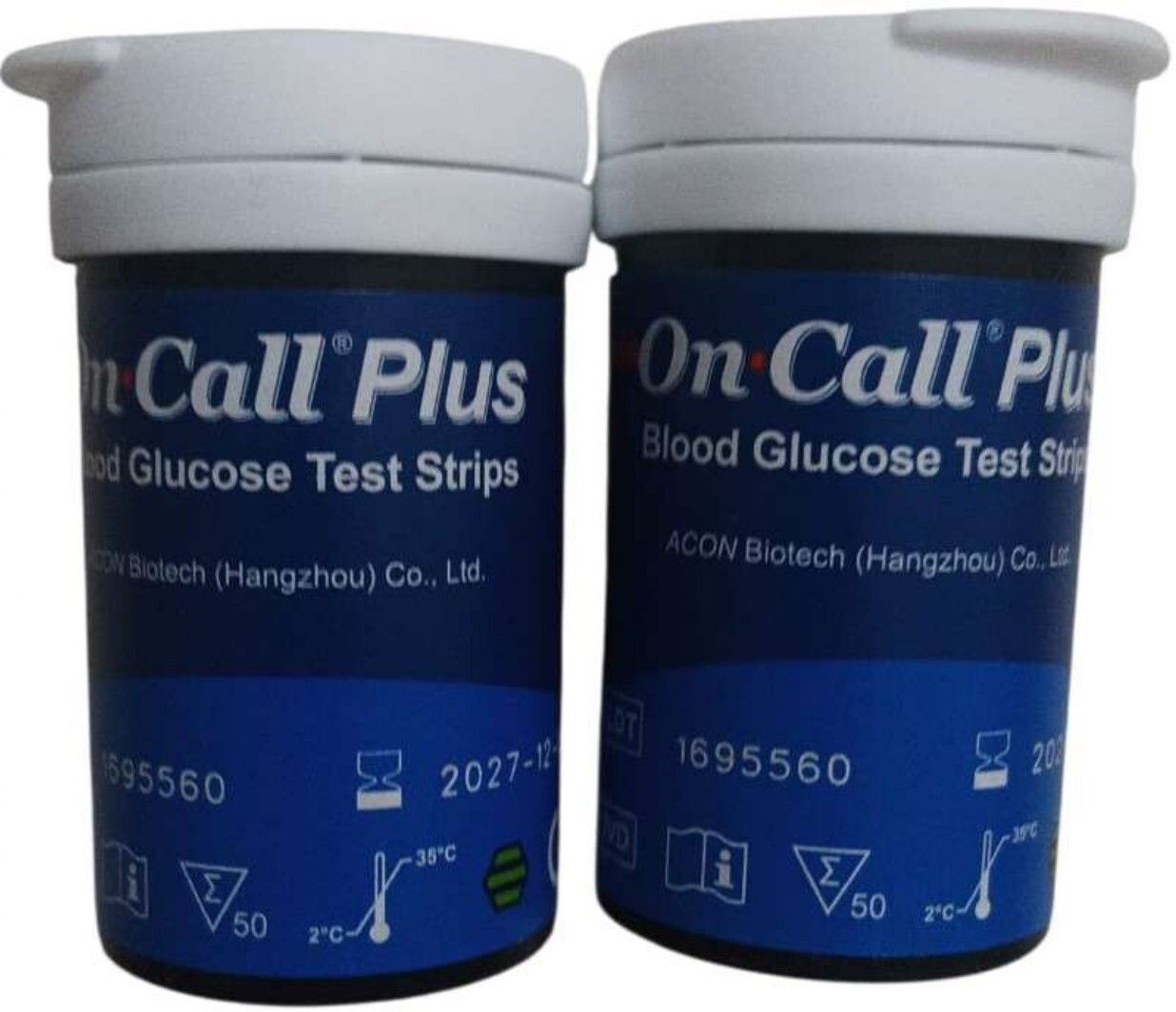 On Call Plus Blood glucose test strips (50*2) 100 strips glucometer strips 100 Glucometer Strips-image-19