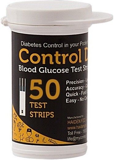 Control D HDCDSTP5O 50 Glucometer Strips-image-4