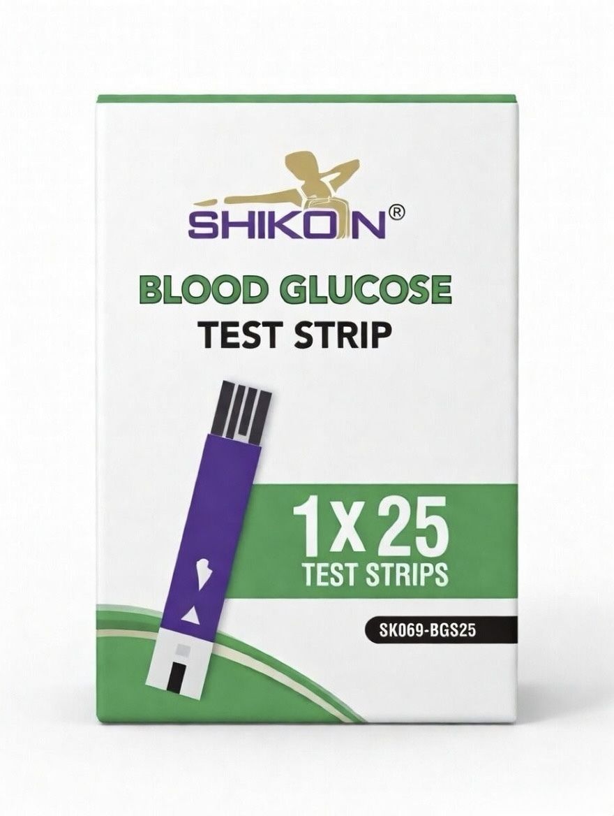 Shikon SK069-BGS25 25 Glucometer Strips-image-33