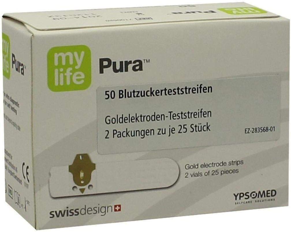 My Life Pura GLUCOSE STRIPS 50 Glucometer Strips-picture-12
