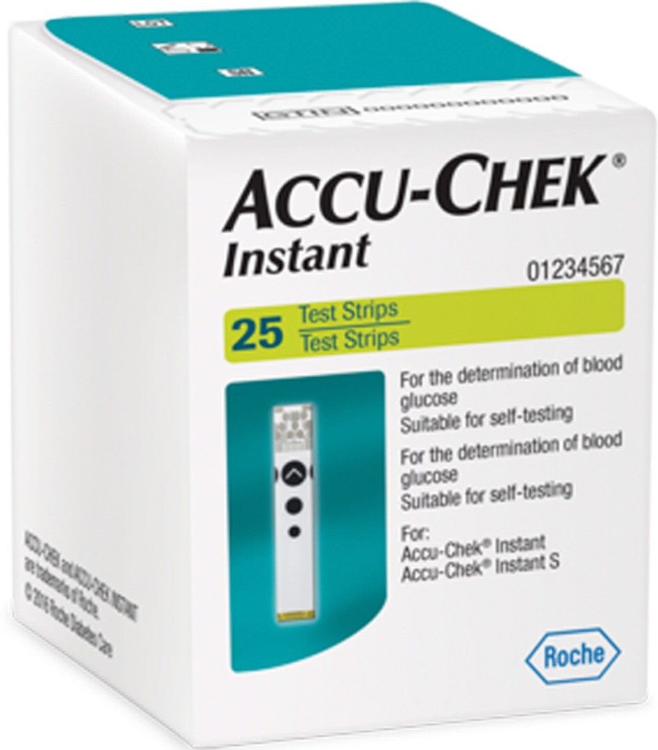 ACCU-CHEK Instant 25 25 Glucometer Strips-picture-21