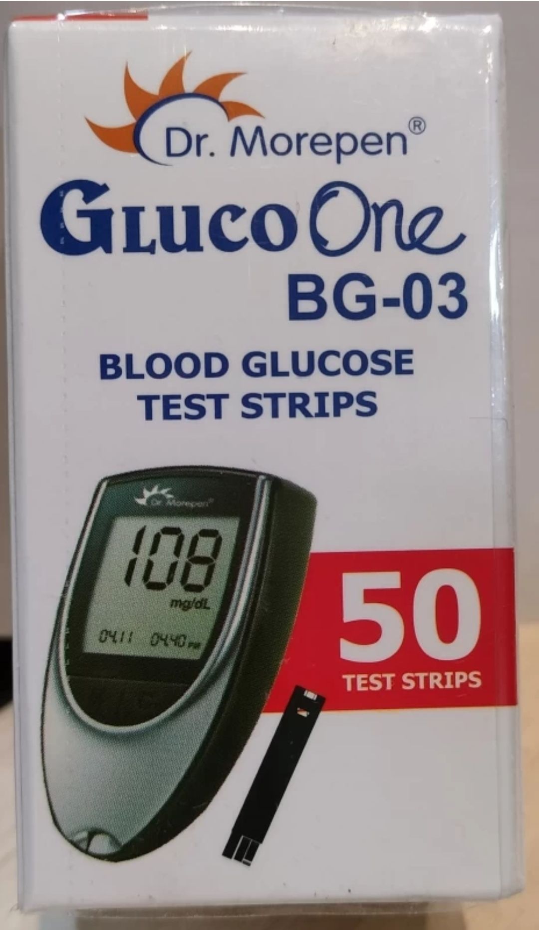 Dr. Morepen bg-03 50 Glucometer Strips-picture-23